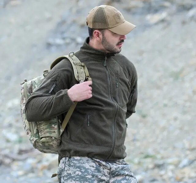 Кофта Helikon-Tex Alpha Tactical Olive Фото 2